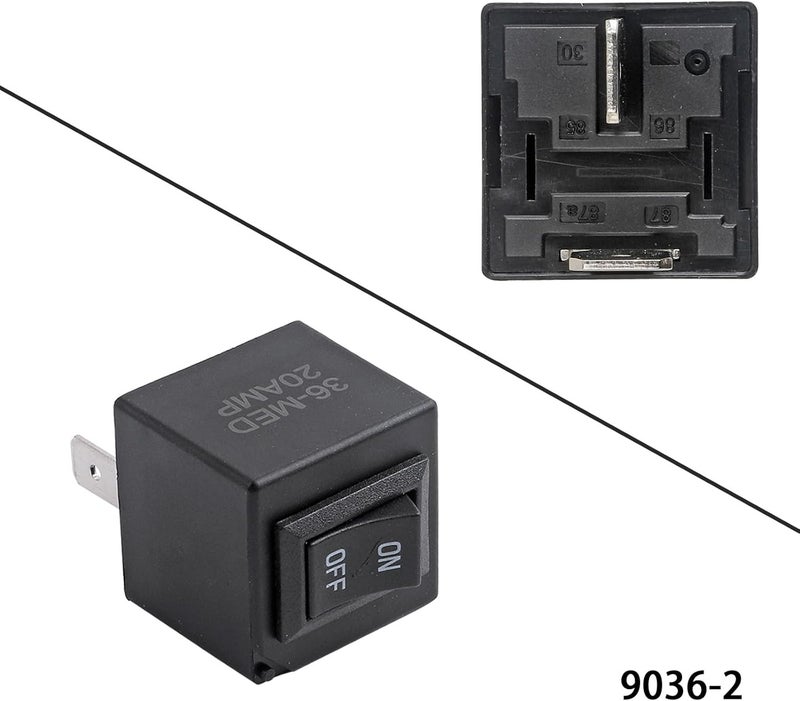 Fitede 9038 Fuel Pump Relay Bypass Master Kit Relay Tester Diagnostic Scan Tool Compatible with Domestic Volkswagen GM BMW Chrysler Audi Replaces# 9036 9037(Pack of 6) - Image 5